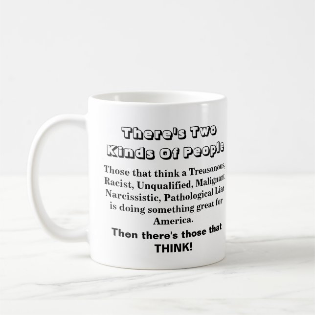 There's Two Kinds Of People...... Coffee Mug (Left)