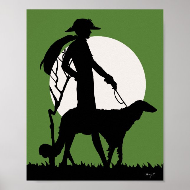 Theresa in Green Poster (Front)