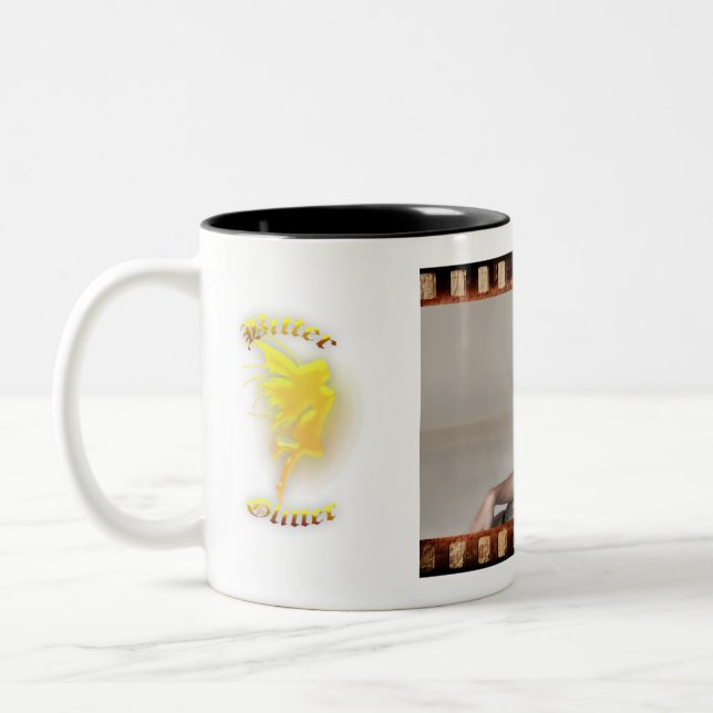 Theresa Manchester - Vivre une grande Mug (Gauche)
