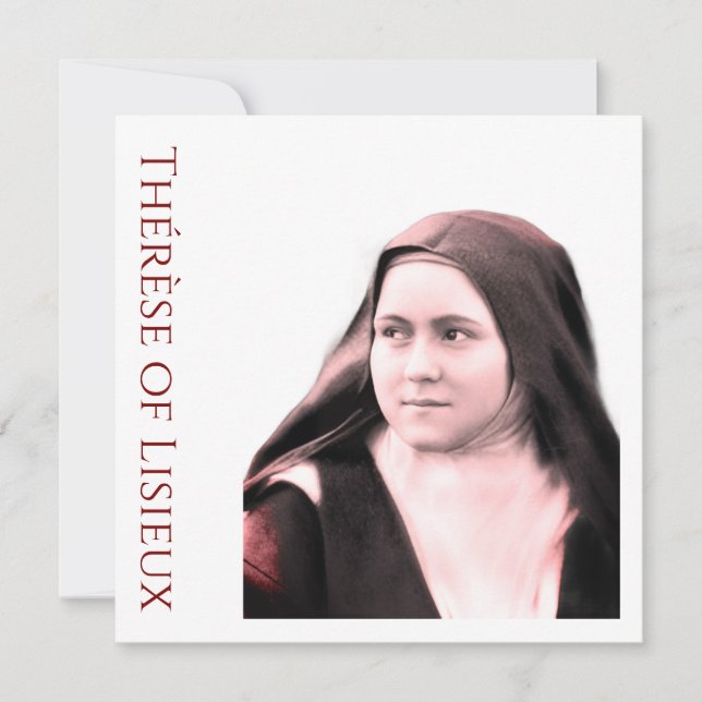 Thérèse of Lisieux (c. 1890s) Card (Front)
