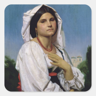 Therese Square Sticker