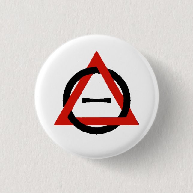 Therian Symbol 1 Inch Round Button (Front)