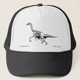 Therizinosaurus de casquette de dinosaure par
