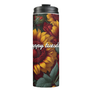 thermal glass thermal tumbler