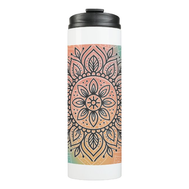 Thermal Mandala Water Bottle (Front)