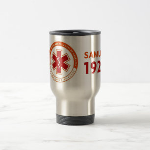 Thermal mug logomarca SAMU 192
