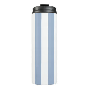 Thermal Tumbler Baby Blue & White Stripe