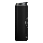 Thermal Tumbler | Black Custom Logo Business Cup