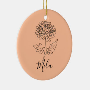 Thermal Tumbler Ceramic Ornament