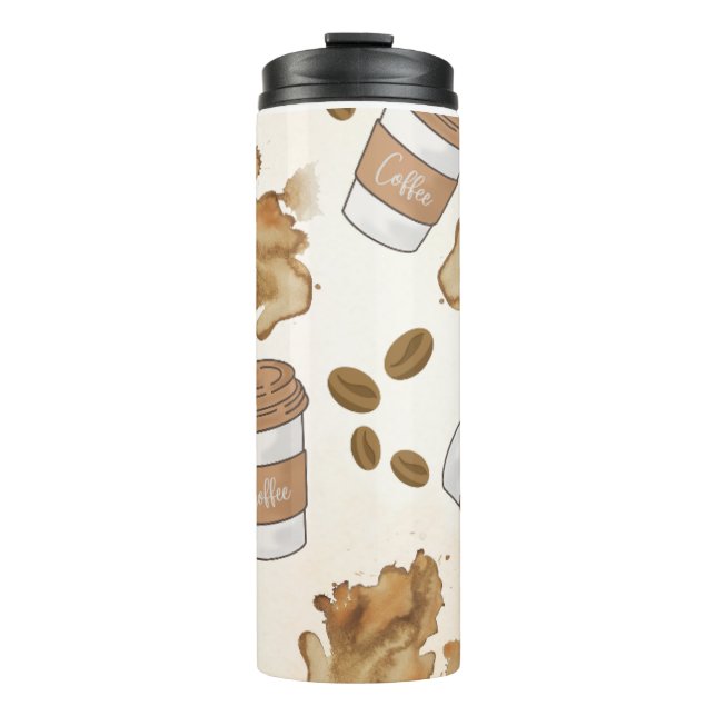 Thermal Tumbler cream colour  (Front)