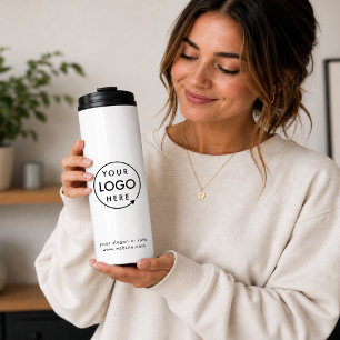 Thermal Tumbler Custom Business Logo 16oz Cup