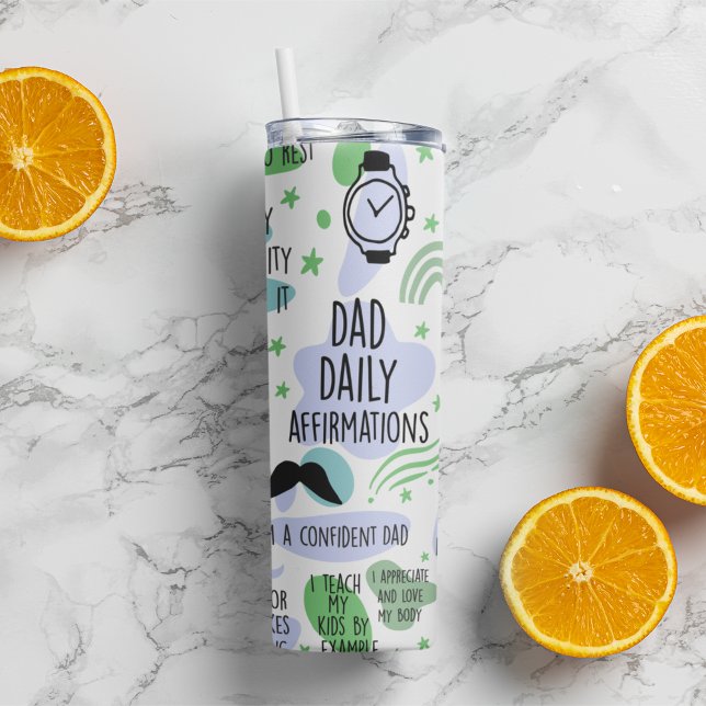 Thermal Tumbler Dad's Daily Affirmation Gift (Creator Uploaded)