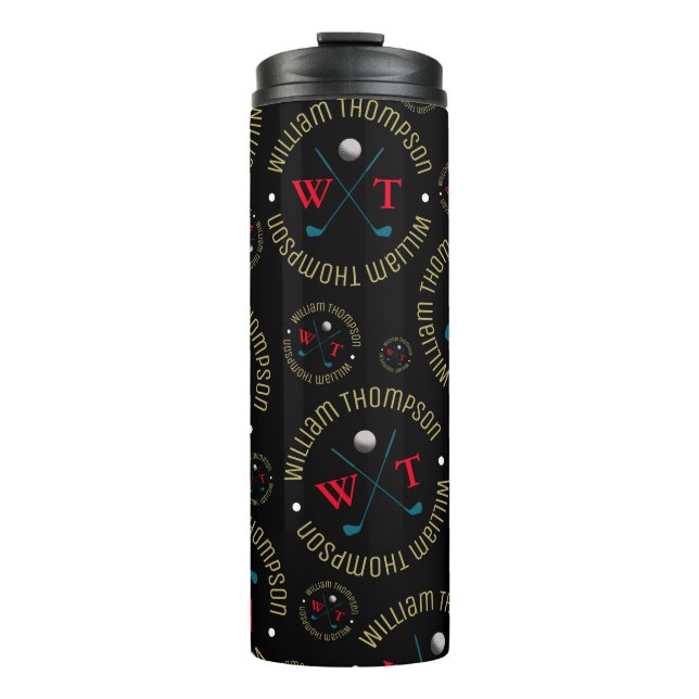 Thermal Tumbler for a Golfer (Front)