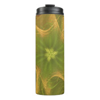 Thermal Tumbler Fractal Light Green Palette