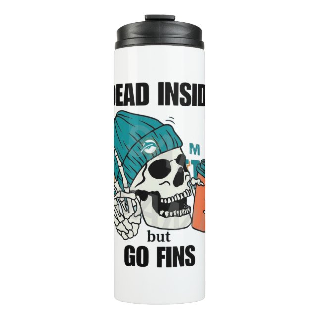 Thermal Tumbler miam dolphins  (Front)