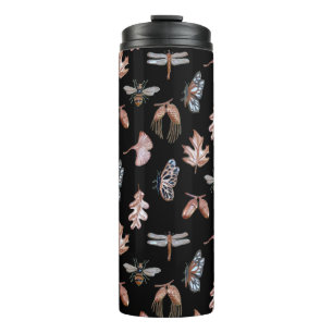 Thermal Tumbler Nature print pattern
