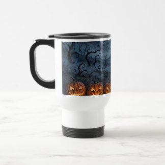 Thermal Tumbler Travel Mug with Halloween Design