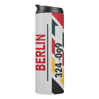Thermal Tumbler – Travel Tag Inspired Design
