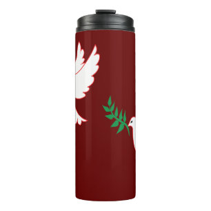 Thermal Tumbler with Bird of Peace