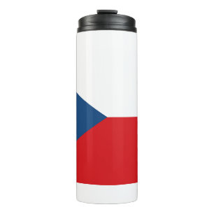 Thermal Tumbler with flag of Czechia