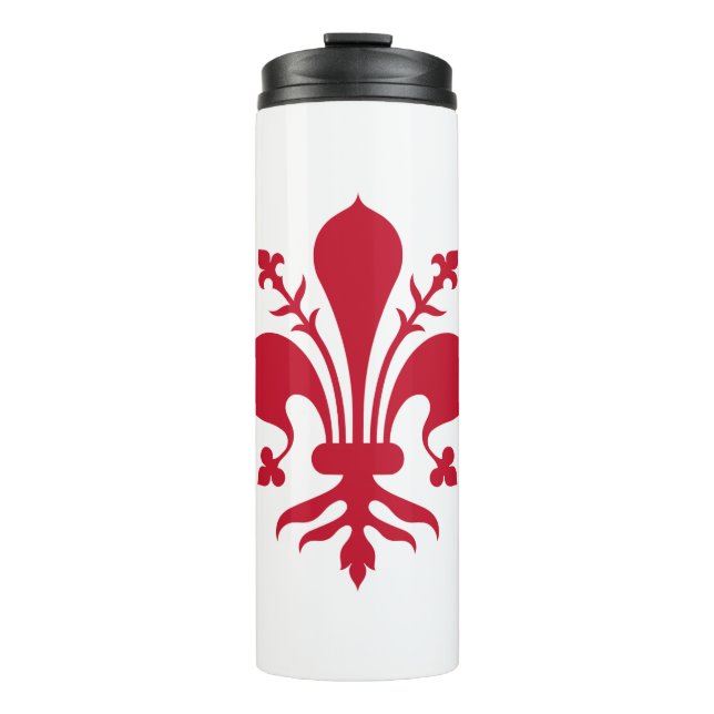 Thermal Tumbler with flag of Florence (Front)