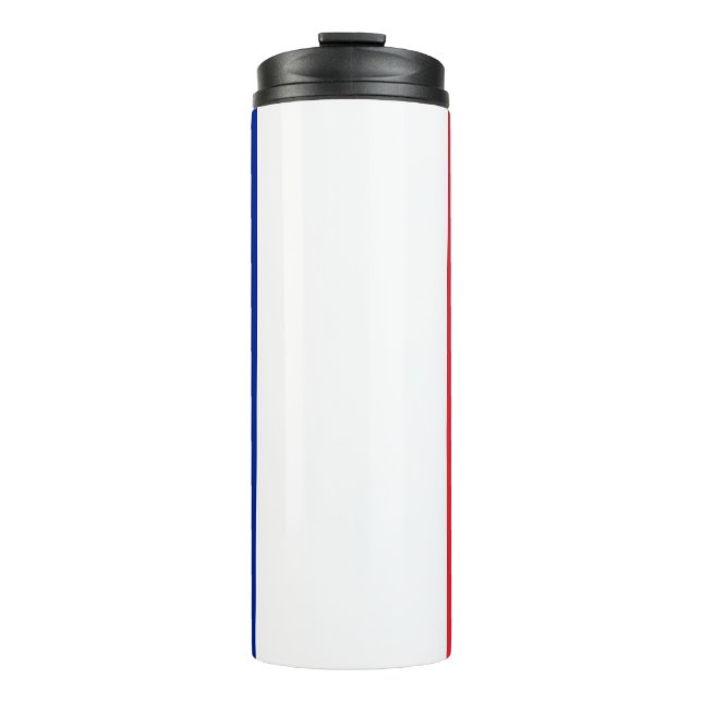 Thermal Tumbler with flag of France (Front)