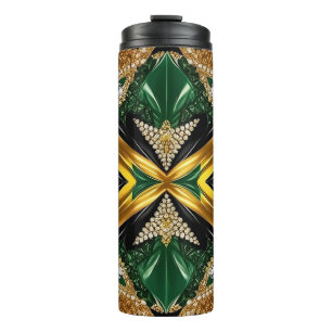 Thermal Tumbler with Jamaican Colours