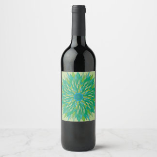 Thermal tumblers wine label