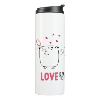 Thermal Vaso Mostropi: Love is in the air Thermal Tumbler