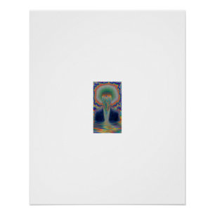 Thermal Vision Suit Figure Water Poster
