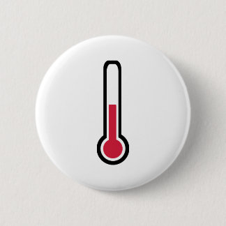 Thermometer 2 Inch Round Button