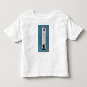 Thermometer surmounted with a phrygian bonnet toddler t-shirt