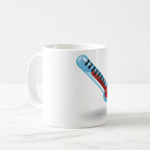 Thermometer Temperature Coffee Mug