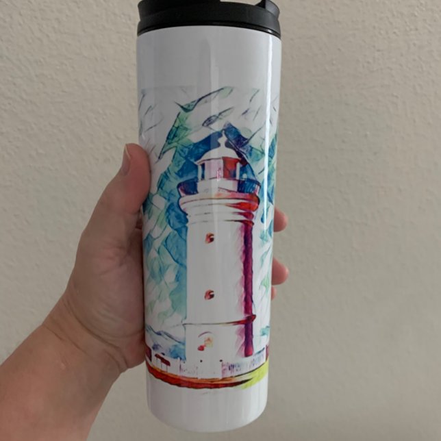 Thermos de plage PHare (Créateur téléchargé)