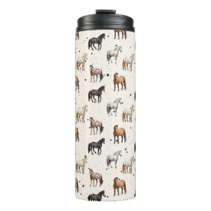 Thermos du cheval occidental