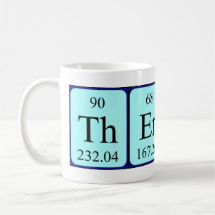 Theron periodic table name mug