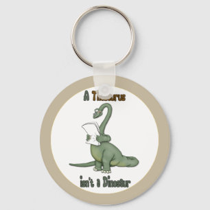 Thesaurus Dinosaur Keychain