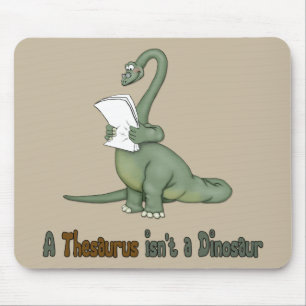 Thesaurus Dinosaur Mouse Pad