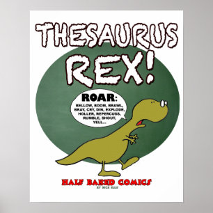 Thesaurus Rex Poster