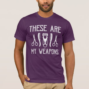 These Are My Weapons T-Shirt