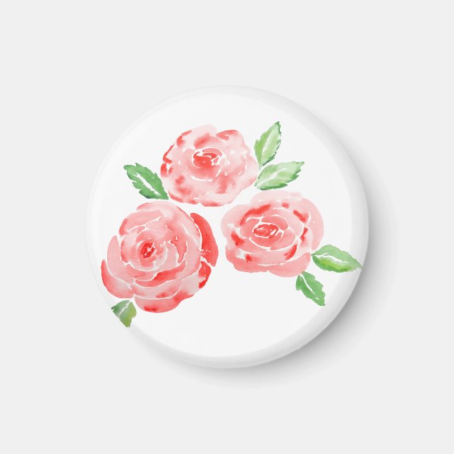 These are watercolor elegant magnet (Front)