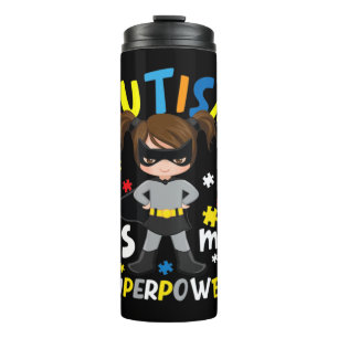 These autism themed clothing for women and moms fe thermal tumbler