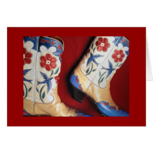 THESE BOOTS ARE MADE FOR CELEBRATING "50!"