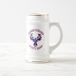 These Colours Don't Run! Eagle Stars & Stripes Beer Stein