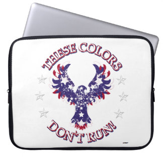 These Colours Don't Run! Eagle Stars & Stripes Laptop Sleeve