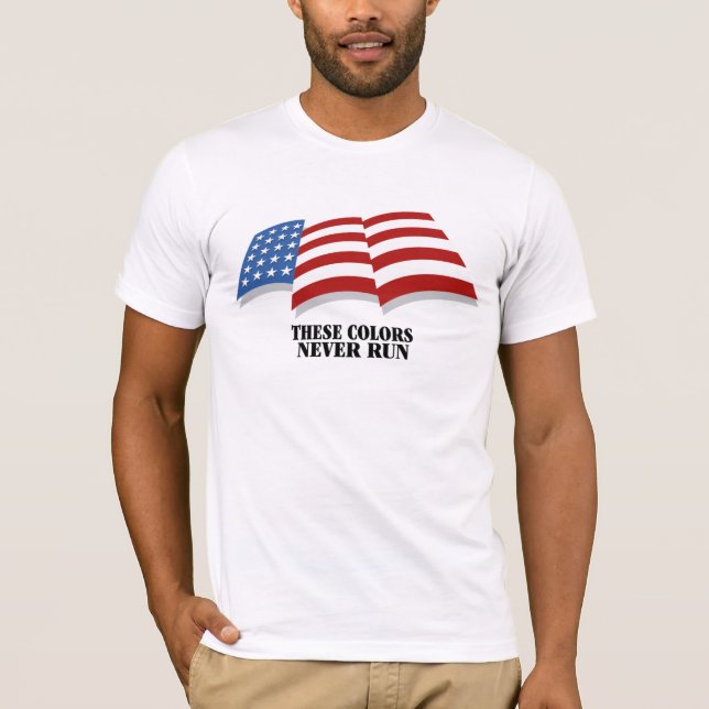 These Colours Never Run t-shirt (Front)