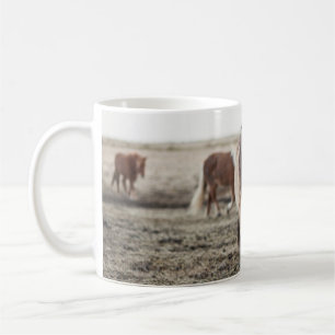 THESE HORSES ARE VERY SWEET AND INQUISITIVE COFFEE MUG