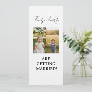 These Kids Are Getting Married Sign These Kids Are Invitation