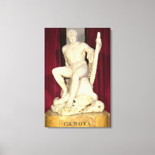 Theseus and the Minotaur, 1782 Canvas Print