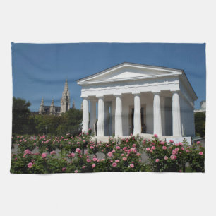 Theseus Temple Vienna Austria Kitchen Towel